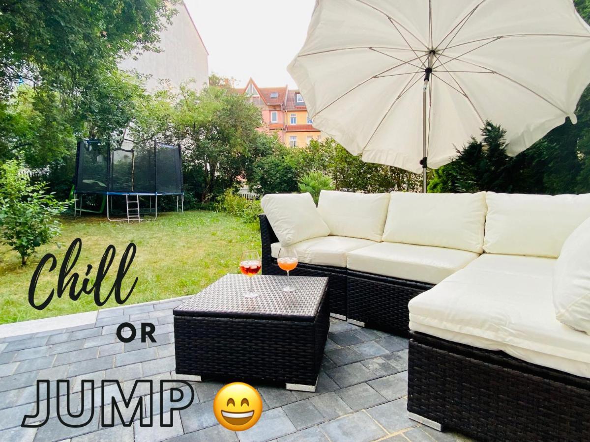 Zentral & Ruhig, Ideal Fuer Home Office Mit Garten Jena Exteriör bild