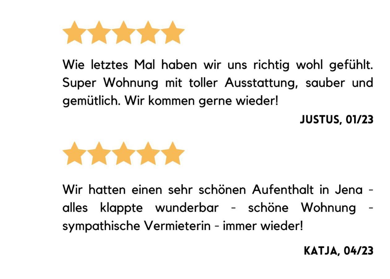 Zentral & Ruhig, Ideal Fuer Home Office Mit Garten Jena Exteriör bild