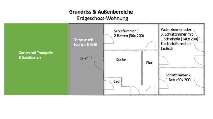 Zentral & Ruhig, Ideal Fuer Home Office Mit Garten Jena Exteriör bild
